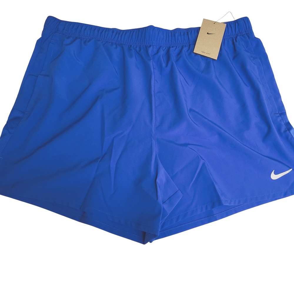 Nike Challenger Running Shorts Men XXL Brief lined Royal Blue Dri Fit DV9363 480